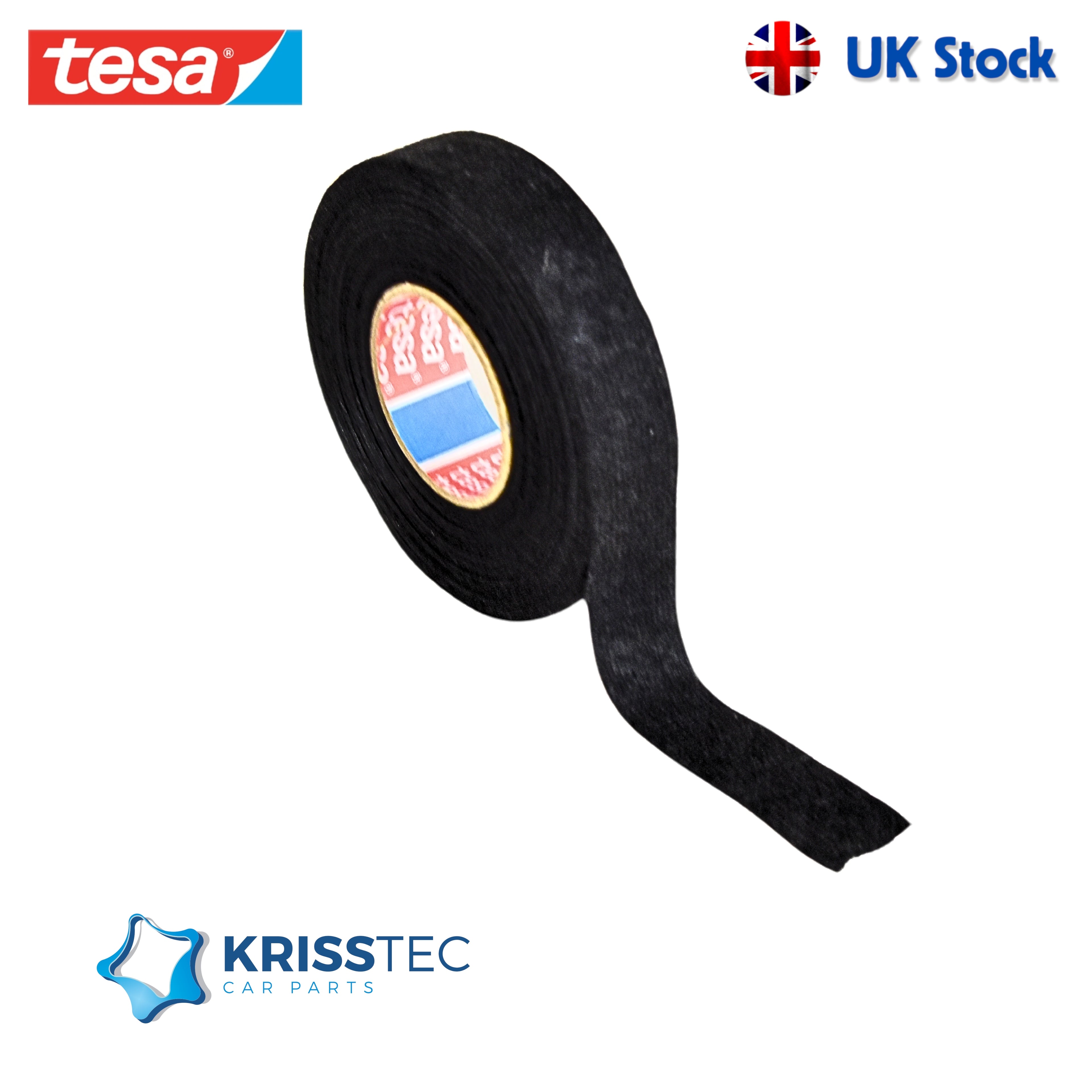 TESA TAPE 51608 Adhesive Fleece Fabric Wirnig Loom Harness 19mm 15m length
